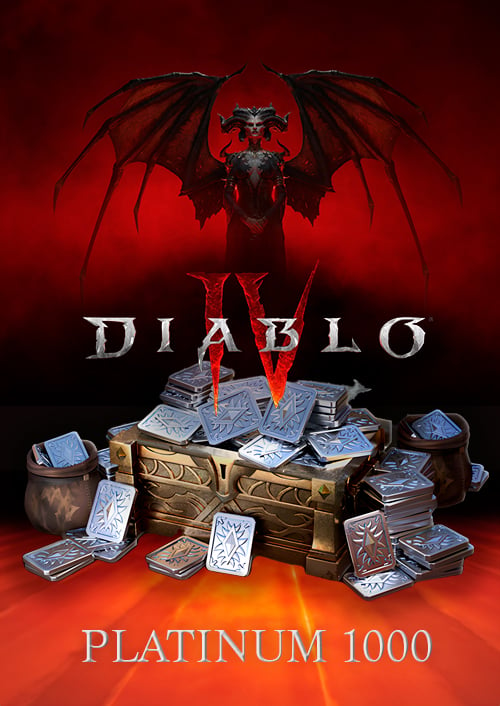Diablo IV 1000 Platinum Currency Xbox (WW) hoesje