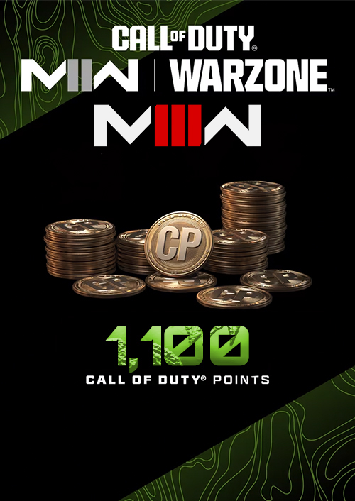 1,100 Call of Duty: Modern Warfare III / Modern Warfare II / Warzone Points Xbox (WW) hoesje