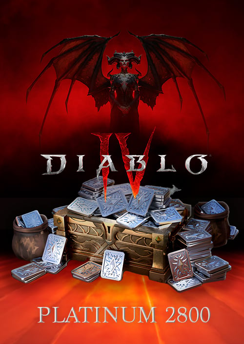 Diablo IV 2800 Platinum Currency Xbox (WW) hoesje