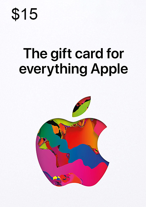 Apple Gift Card 15 USD (USA) hoesje