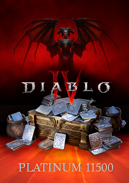 Diablo IV 11500 Platinum Currency Xbox (WW) hoesje