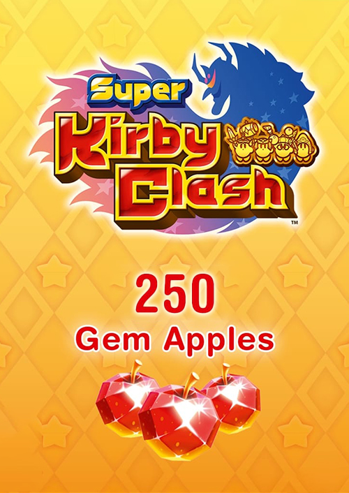 Super Kirby Clash - 250 Gem Apples Switch (Europe & UK) hoesje