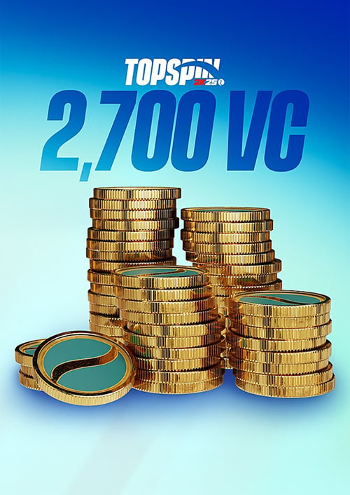 TopSpin 2K25 2,700 Virtual Currency Pack Xbox (WW) hoesje