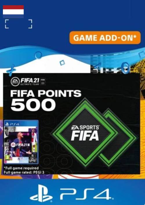 FIFA 21 Ultimate Team 500 Points Pack PS4/PS5 (Netherlands) hoesje