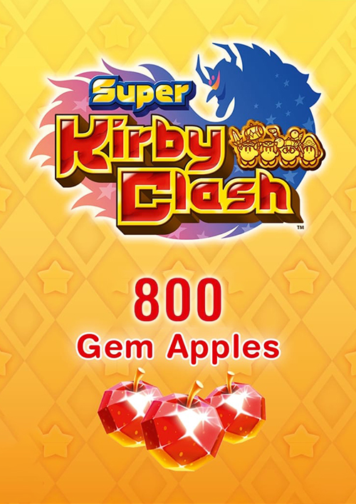 Super Kirby Clash - 800 Gem Apples Switch (Europe & UK) hoesje