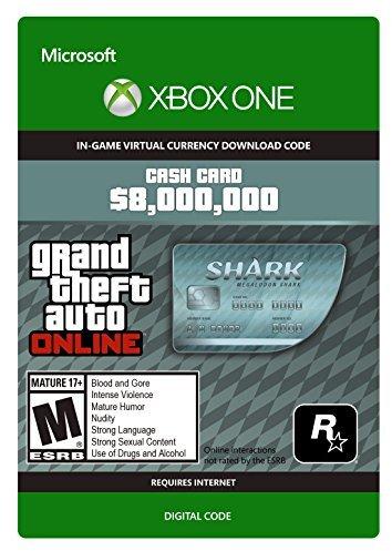 GTA V Megalodon Shark Cash Card - Xbox One Digital Code hoesje