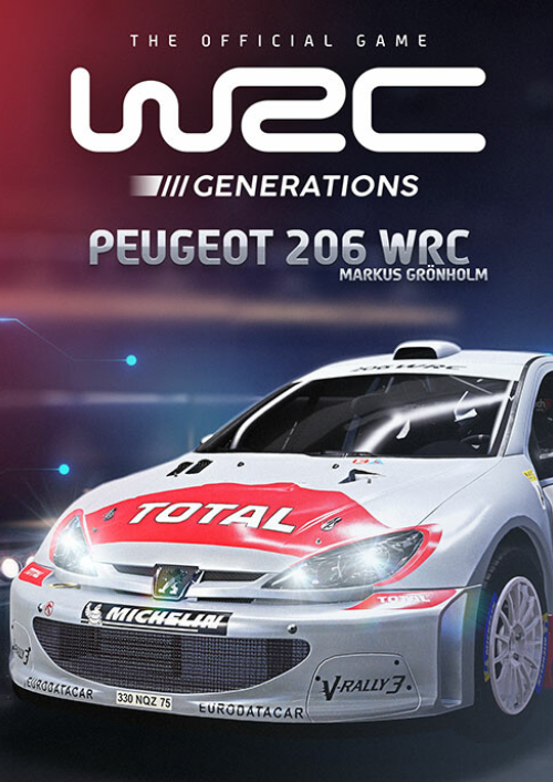 WRC Generations - Peugeot 206 WRC 2002 PC - DLC hoesje