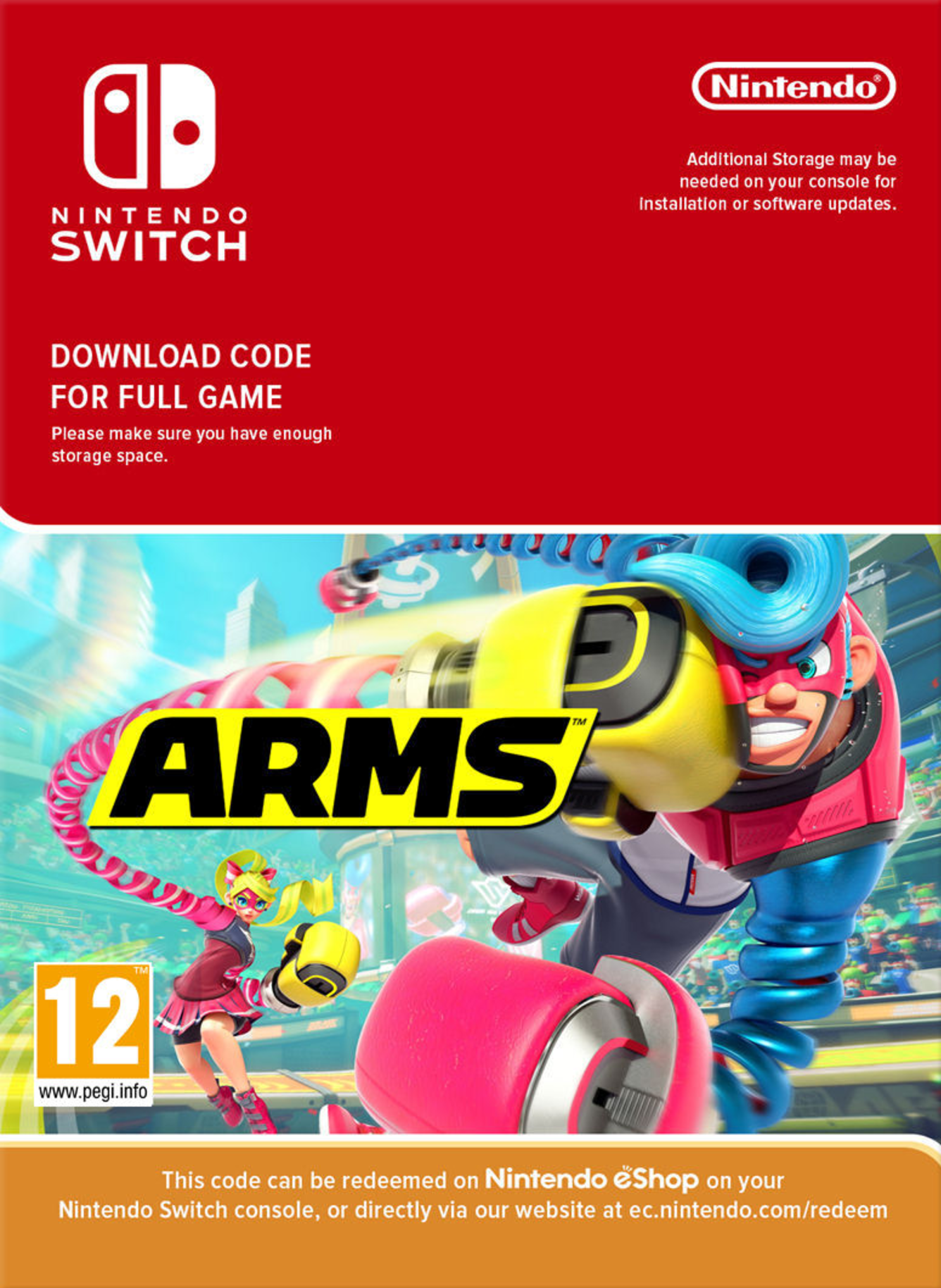 ARMS Switch (EU & UK) hoesje