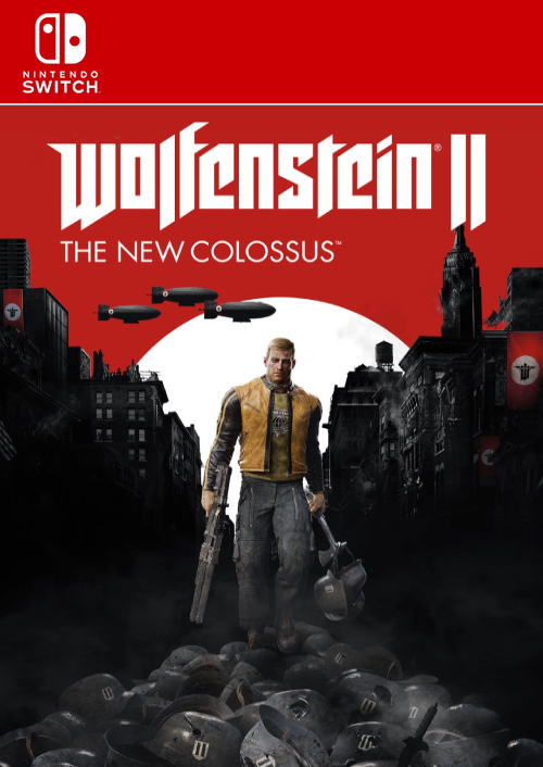 Wolfenstein II 2: The New Colossus Switch (EU & UK) hoesje