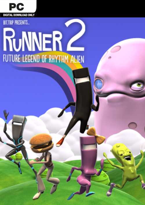 BIT.TRIP Presents... Runner2 Future Legend of Rhythm Alien PC hoesje