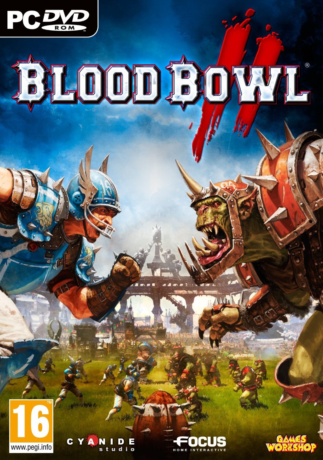 Blood Bowl 2 PC hoesje