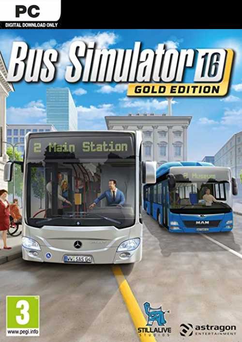 Bus Simulator 16 PC hoesje