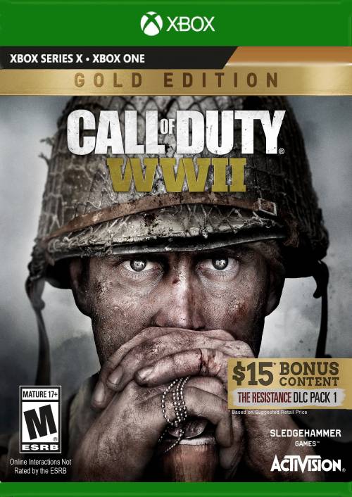 Call of Duty: WWII - Gold Edition Xbox One (EU & UK) hoesje