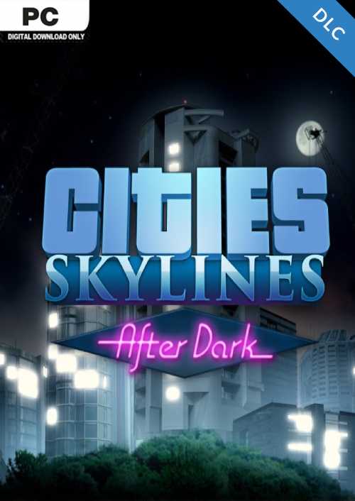Cities Skylines - After Dark PC - DLC (EU & UK) hoesje