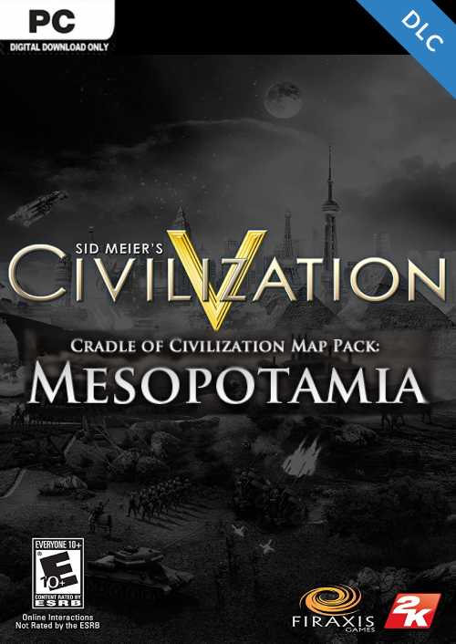 Civilization V - Cradle of Civilization Map Pack: Mesopotamia PC - DLC hoesje