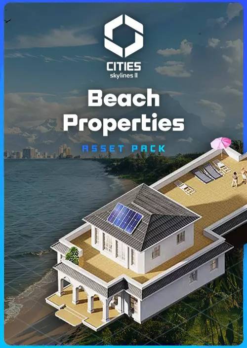Cities: Skylines II - Beach Properties PC - DLC hoesje