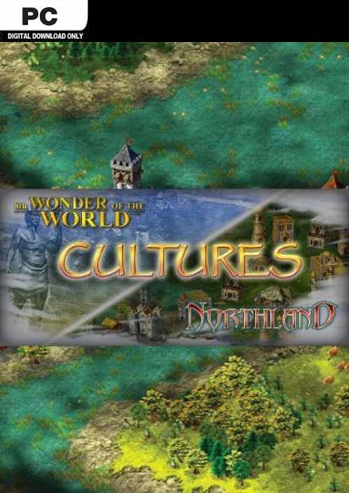 Cultures Northland + 8th Wonder of the World PC hoesje