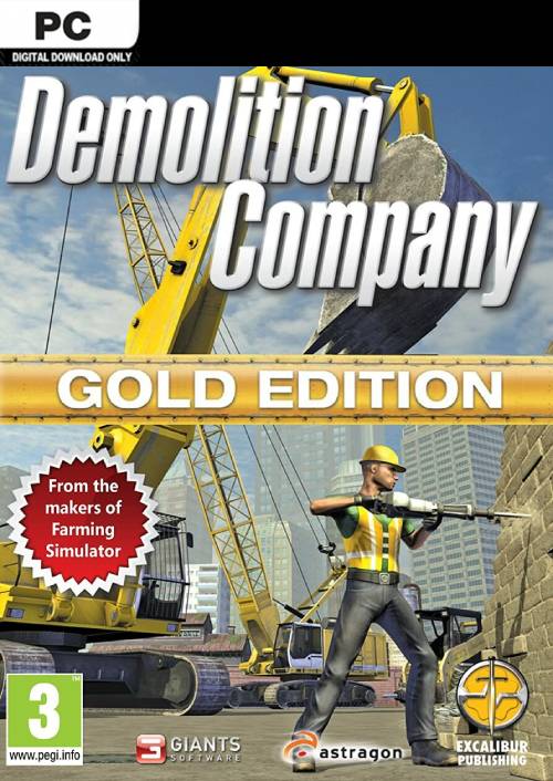 Demolition Company Gold Edition PC hoesje