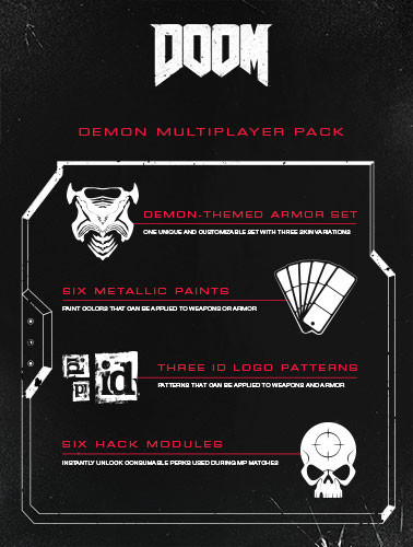 Doom Demon Multiplayer Pack DLC PC hoesje