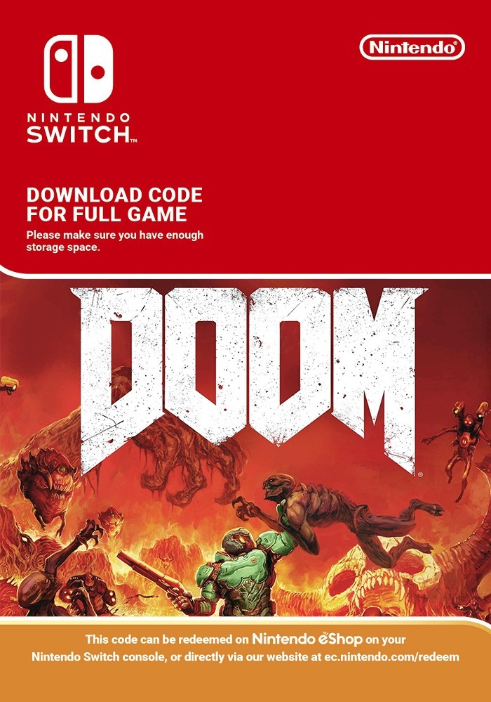 Doom Nintendo Switch (EU & UK) hoesje