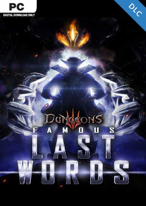 Dungeons 3 - Famous Last Words PC - DLC hoesje