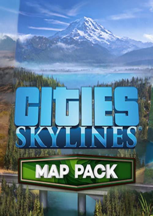 Cities: Skylines - Content Creator Pack: Map Pack PC - DLC hoesje