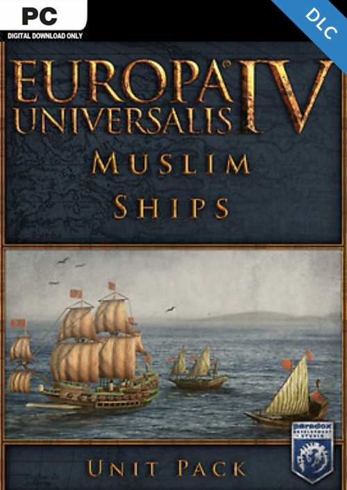 Europa Universalis IV Muslim Ships Unit Pack PC - DLC hoesje