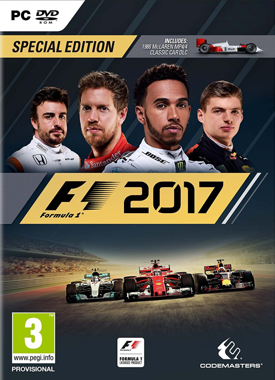 F1 2017 PC hoesje