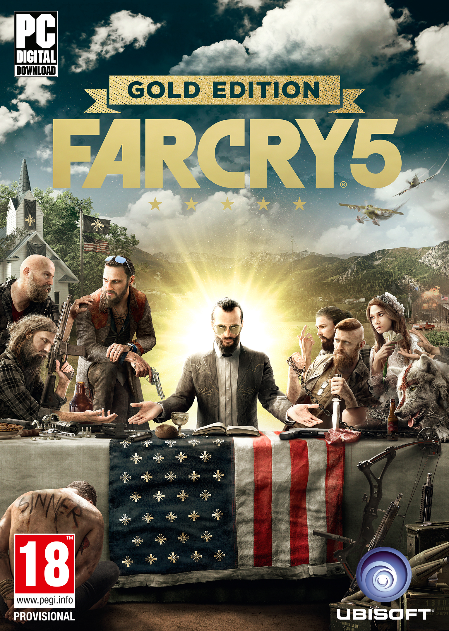 Far Cry 5 Gold Edition PC (EU & UK) hoesje