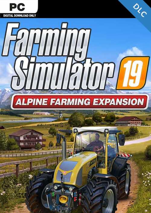 Farming Simulator 19 - Alpine Farming PC - DLC hoesje