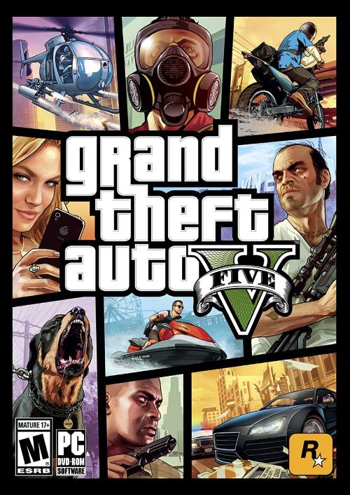 Grand Theft Auto V 5 (GTA 5) PC - Rockstar Games Launcher hoesje