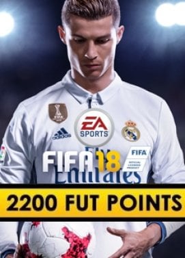 FIFA 18 - 2200 FUT Points PC hoesje