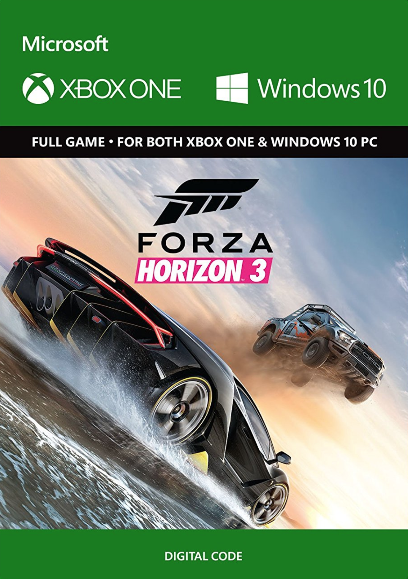 Forza Horizon 3 Xbox One/PC hoesje