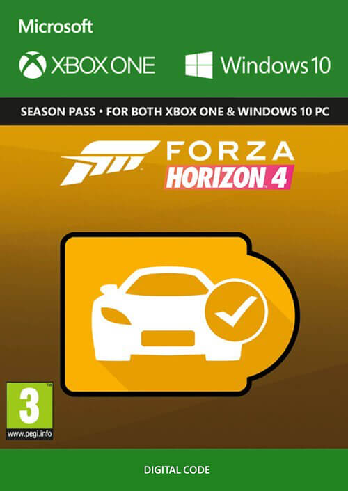 Forza Horizon 4 Car Pass Xbox One/PC hoesje
