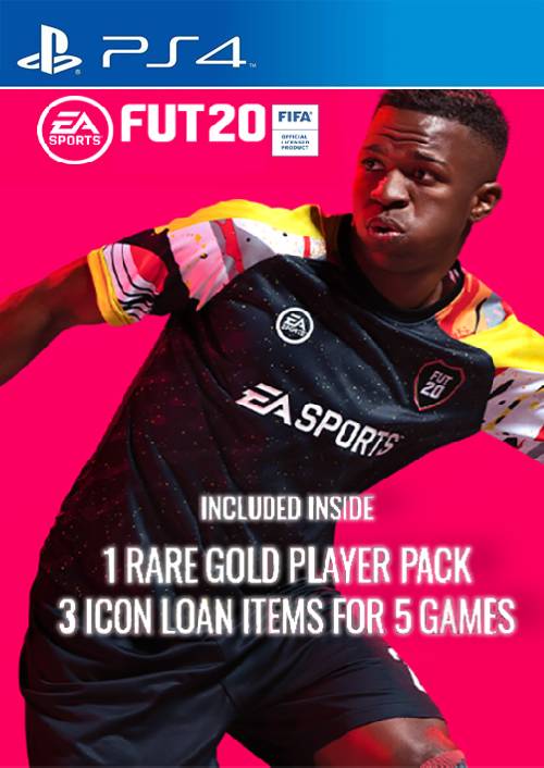 FIFA 20 - 1 Rare Players Pack + 3 Loan ICON Pack PS4 (EU & UK) hoesje