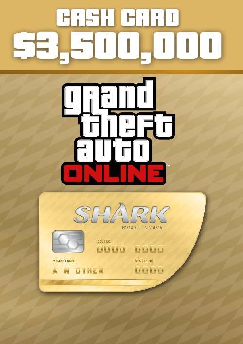 GTA V 5 Whale Shark Cash Card - Xbox One Digital Code hoesje