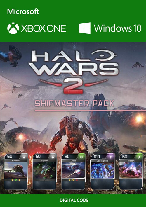 Halo Wars 2 Shipmaster Pack DLC Xbox One / PC hoesje