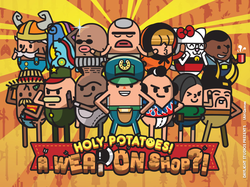 Holy Potatoes! A Weapon Shop?! PC hoesje