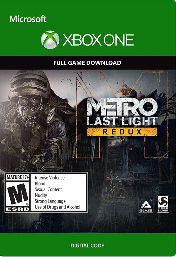 Metro Last Light Redux Xbox One hoesje