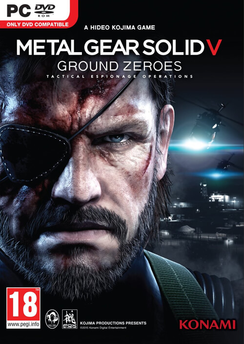 Metal Gear Solid V 5: Ground Zeroes PC (EU & UK) hoesje