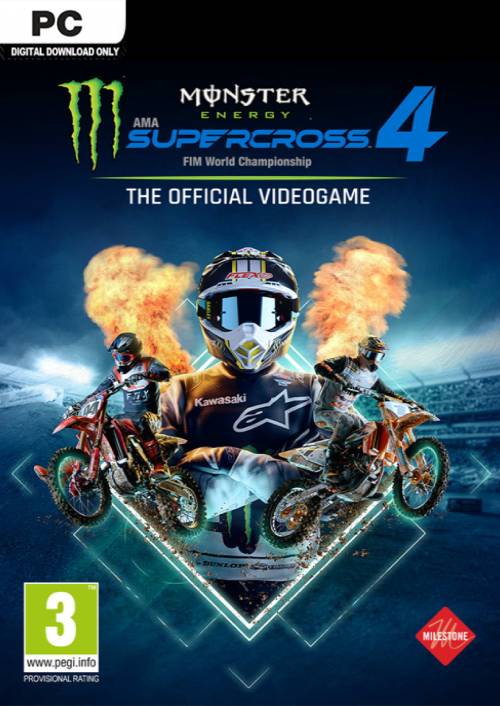 Monster Energy Supercross: The Official Videogame 4 PC hoesje