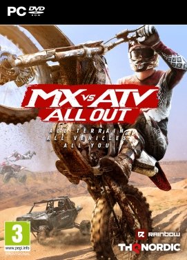 MX vs ATV All Out PC hoesje
