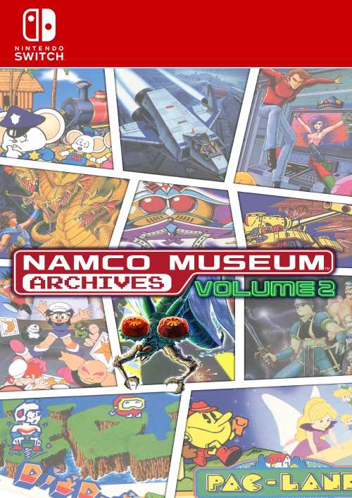 Namco Museum Archives Vol 2 Switch (EU & UK) hoesje