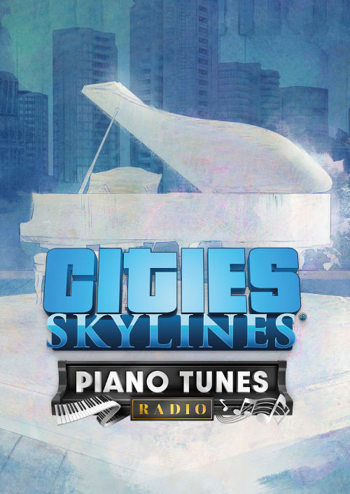 Cities: Skylines - Piano Tunes Radio PC - DLC hoesje
