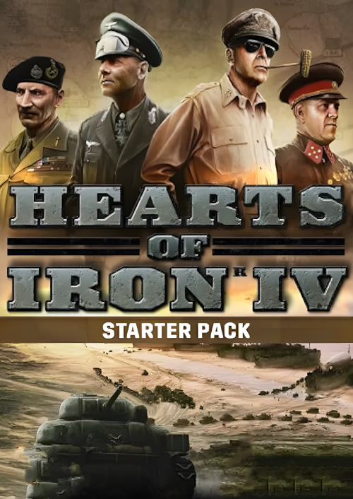Hearts of Iron IV - Starter Edition PC hoesje