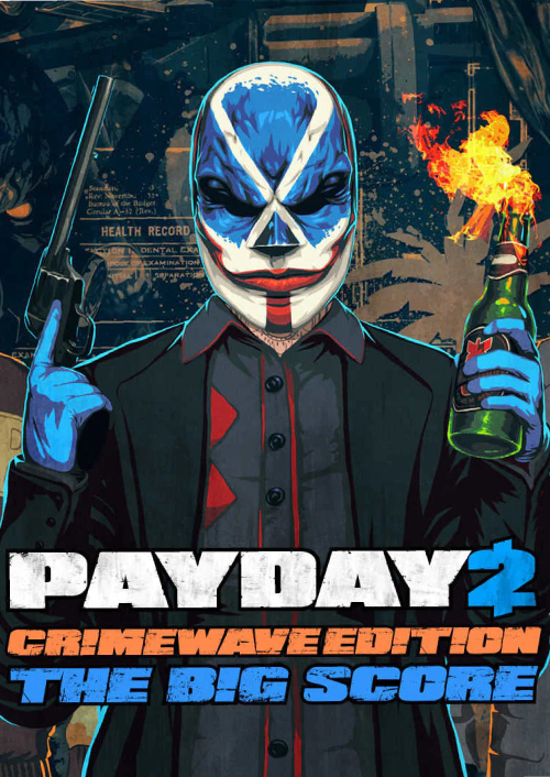 PAYDAY 2 - CRIMEWAVE EDITION - THE BIG SCORE Game Bundle Xbox (UK) hoesje