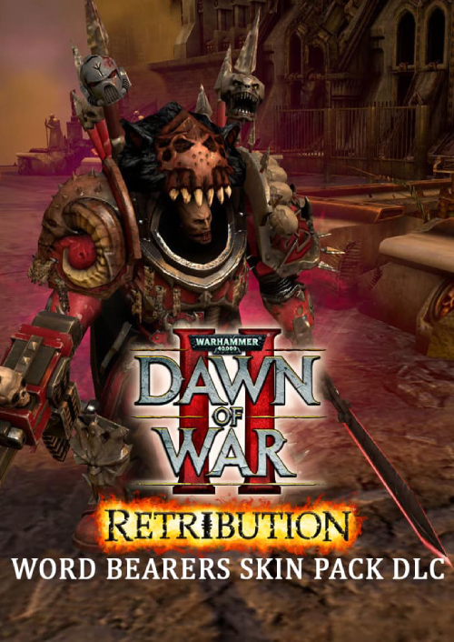 Warhammer 40,000: Dawn of War II: Retribution - Word Bearers Skin Pack PC - DLC hoesje