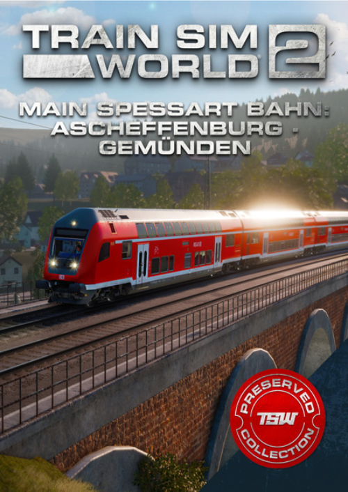 Train Sim World 2: Main Spessart Bahn: Aschaffenburg - Gemünden Route Add-On PC - DLC hoesje