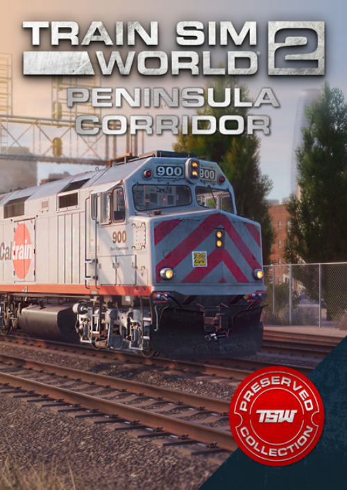 Train Sim World 2: Peninsula Corridor: San Francisco – San Jose Route Add-On PC - DLC hoesje