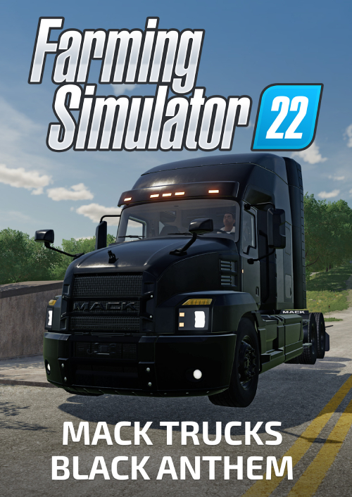 Farming Simulator 22 - Mack Trucks: Black Anthem PC - DLC hoesje